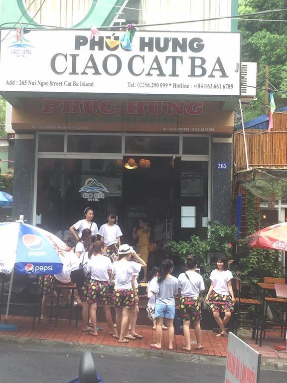 Ciao Cat Ba Hotel Chan Chau Exteriör bild